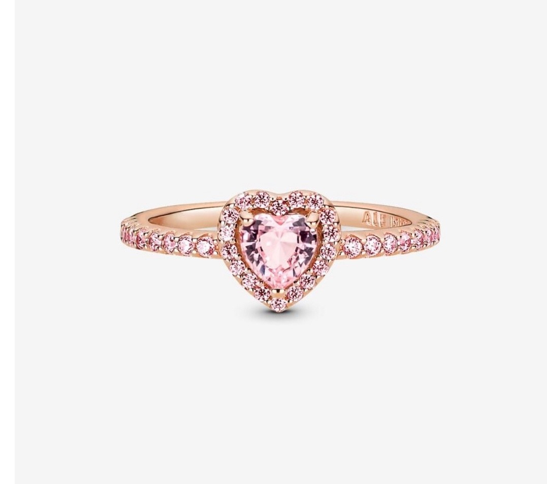 Full Pembe Taşlı Pandora Yüzük