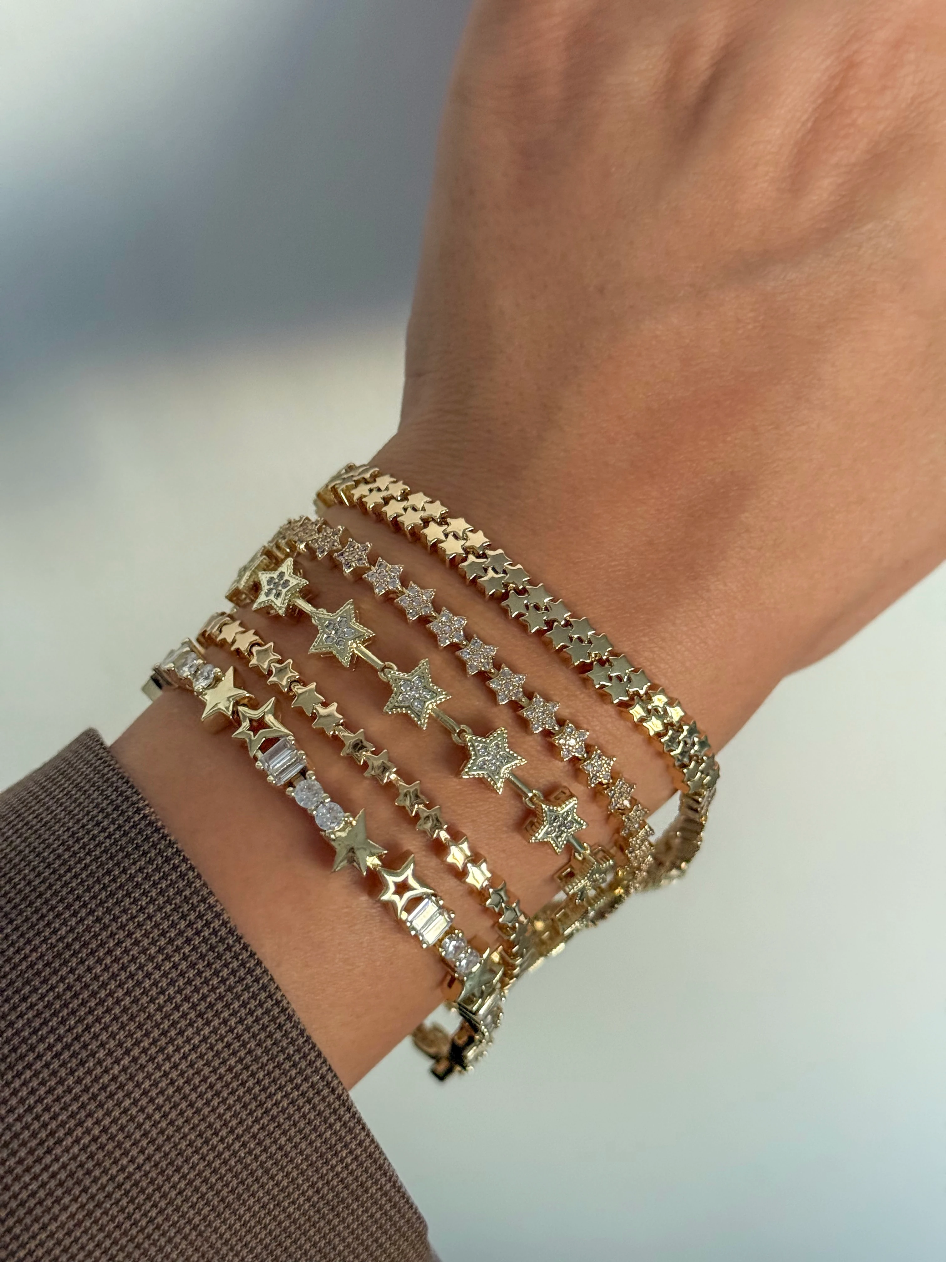 Xuping Taşlı Yıldız Bileklik