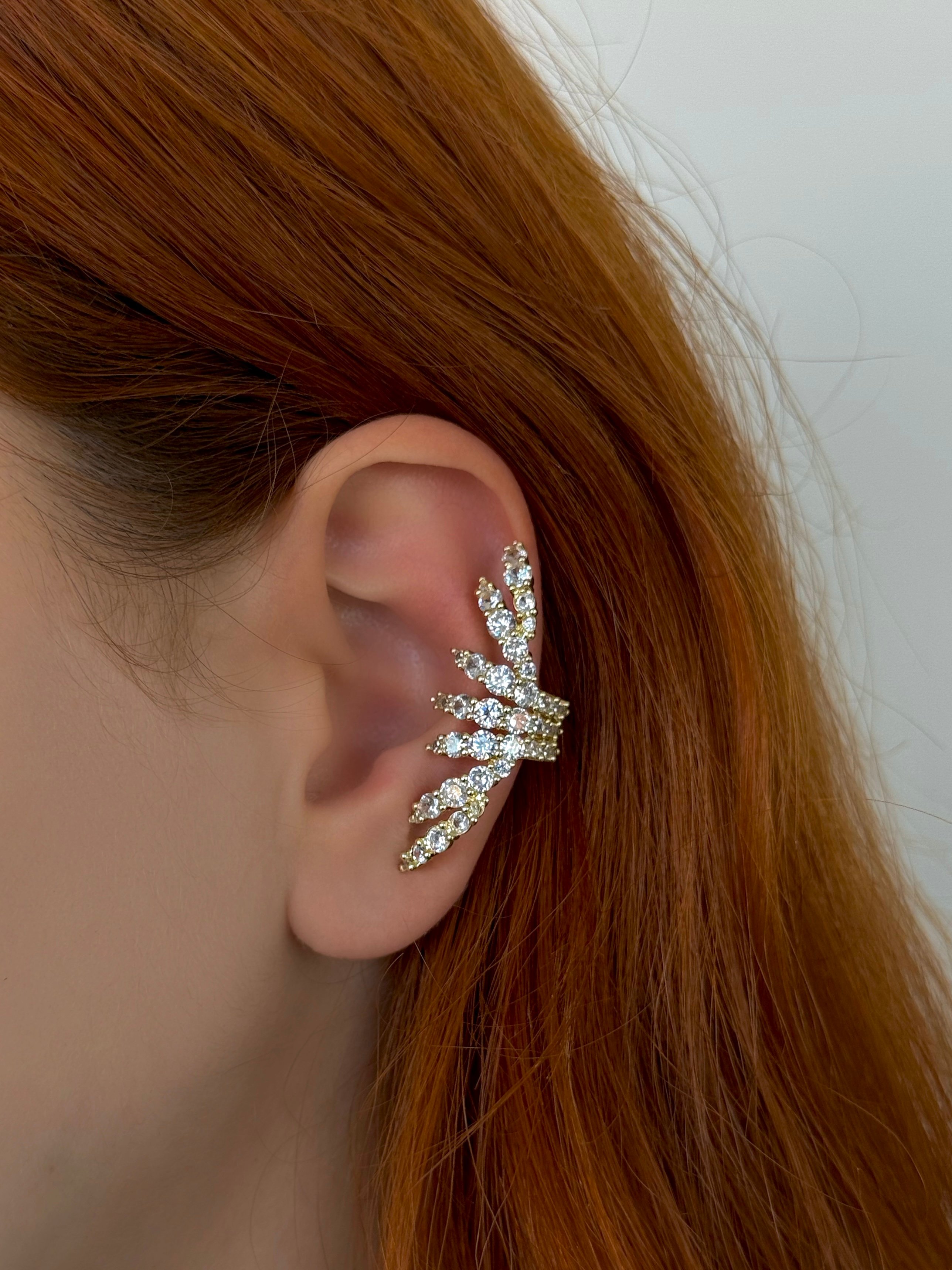 7 Taşlı Earcuff
