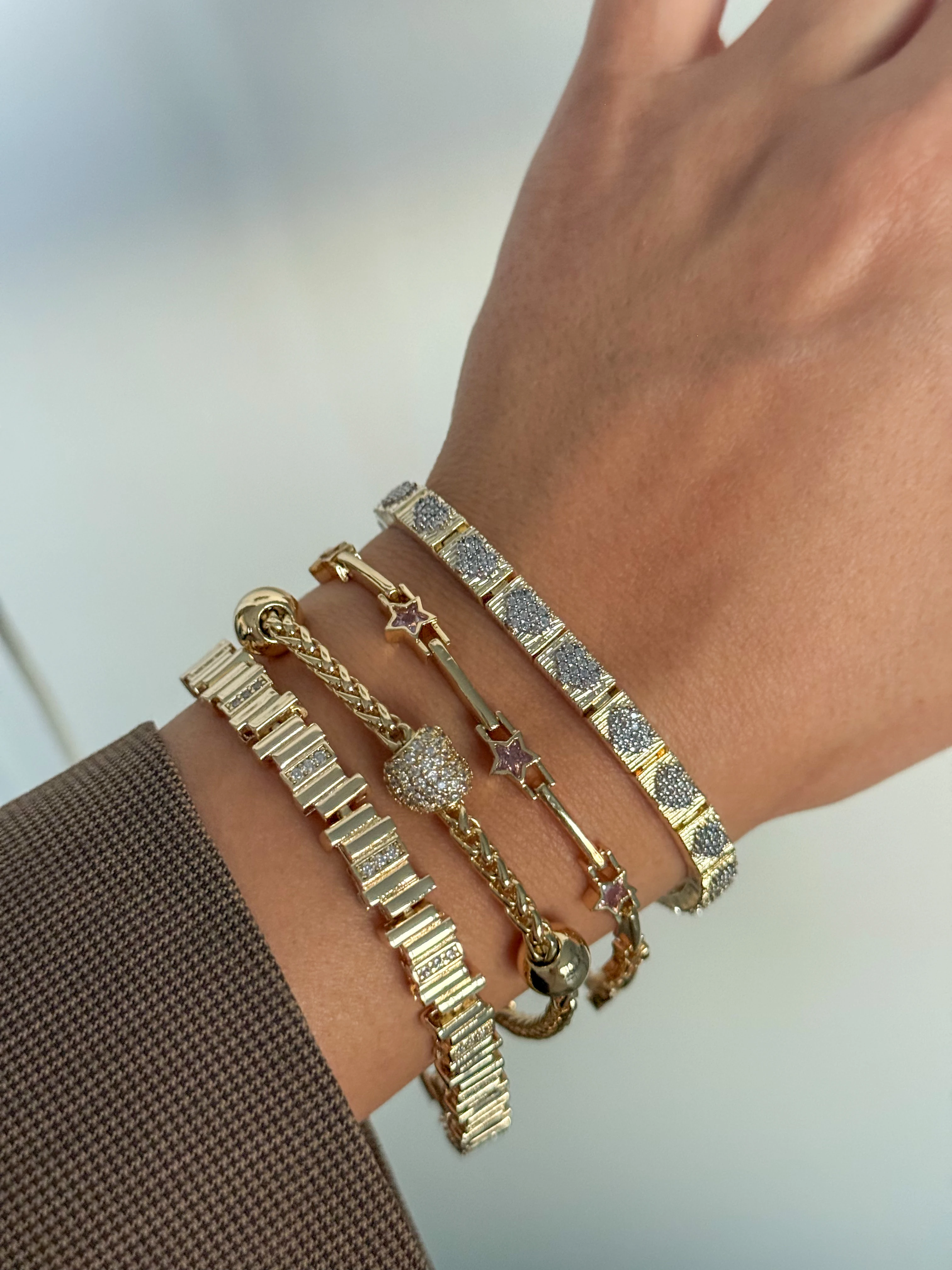 Xuping Kalp Detay Zincir Bileklik