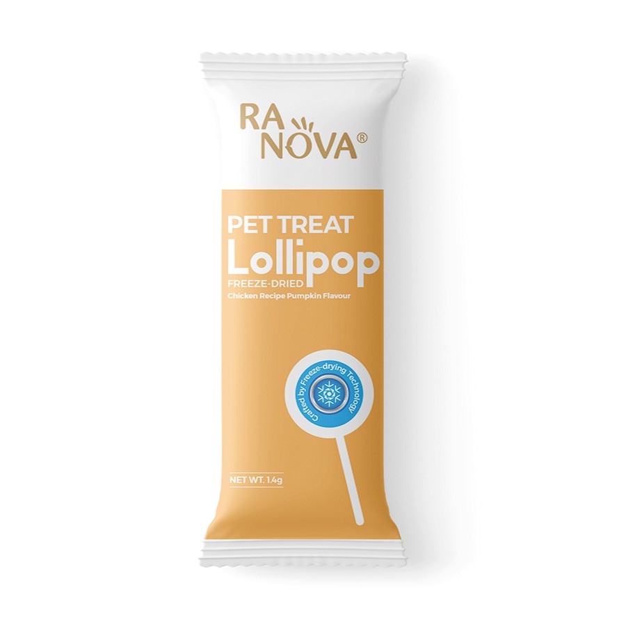 RANOVA KEDİLER İÇİN TEKLİ LOLİPOP CHİCKEN PUMPKİN
