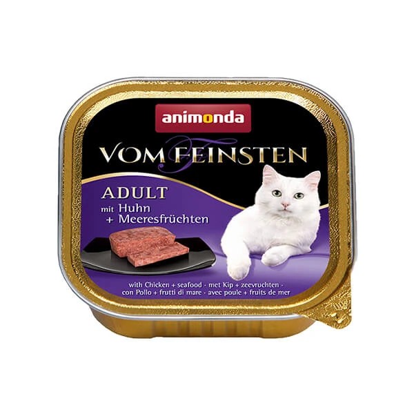 Animonda Tavuklu ve Balıklı Yetişkin Kedi Konservesi 100gr