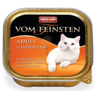 Animonda Vom Feinsten Kümes Hayvanlı ve Makarnalı Yetişkin Kedi Konservesi 100gr