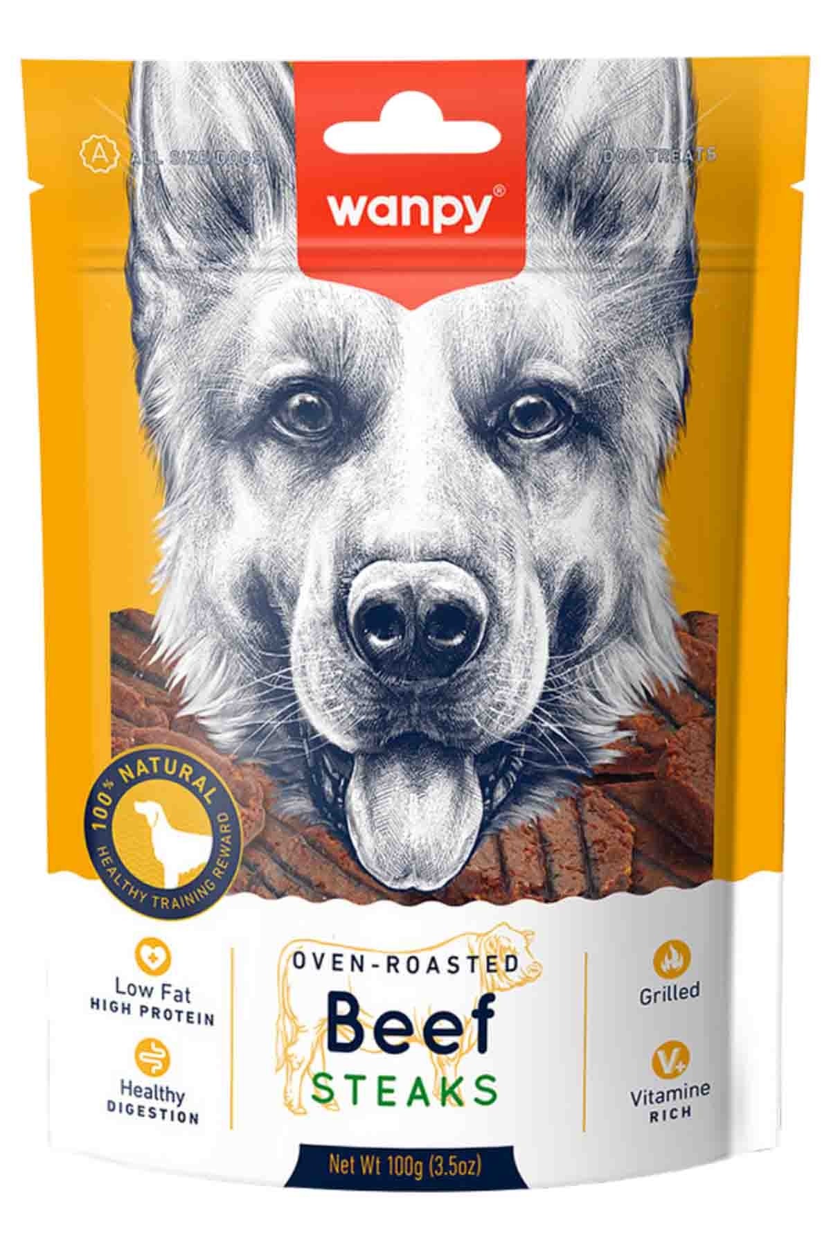 WANPY IZGARA DANA BİFTEK KÖPEK ÖDÜLÜ
