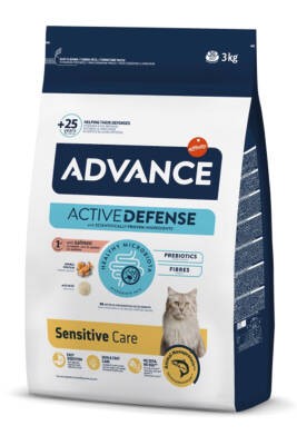 Advance Sensitive Somonlu Yetişkin Kedi Maması 3 KG
