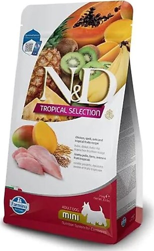 KÖPEK TROPİCAL SELECTİON TAVUK ADULT MİNİ 1,5 KG