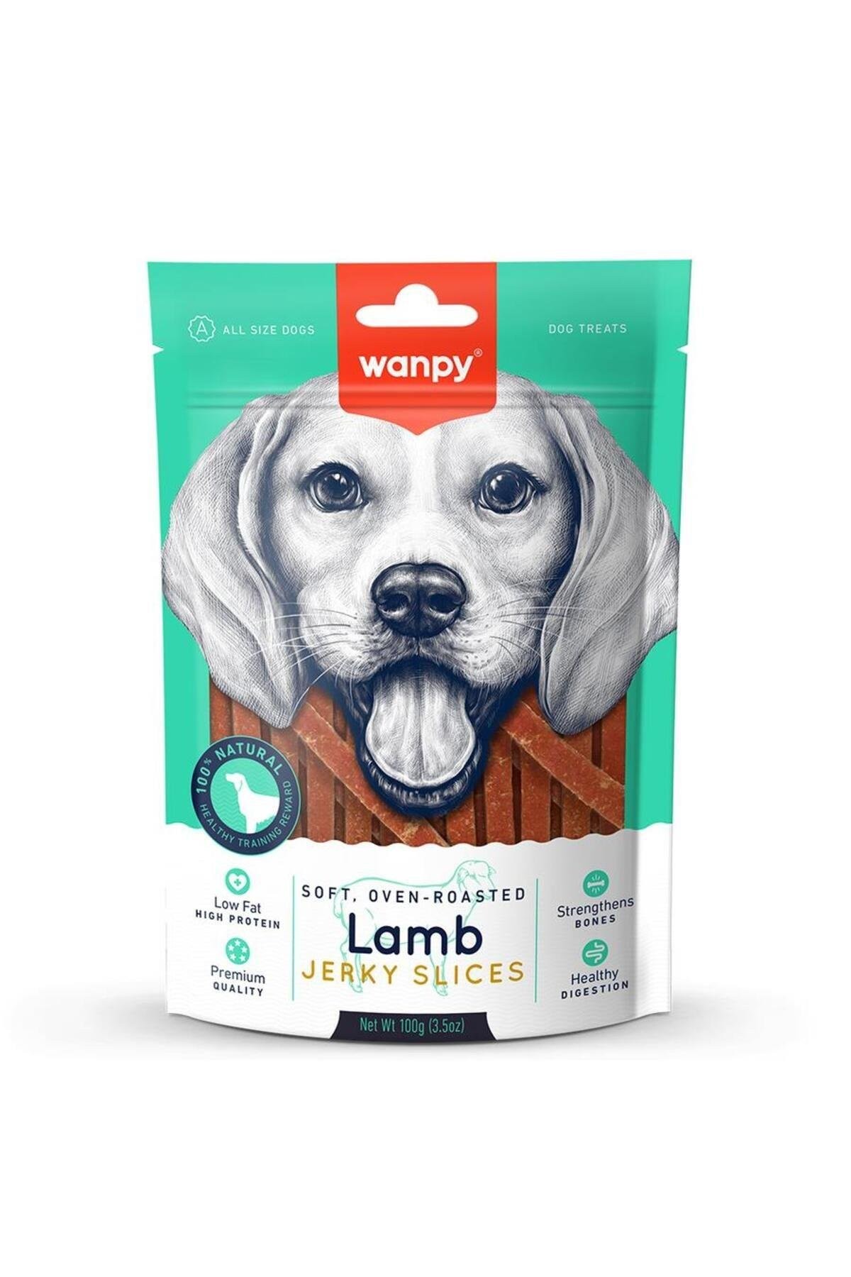 WANPY YUMUŞAK KUZU ETİ DİLİMLERİ KÖPEK ÖDÜLÜ