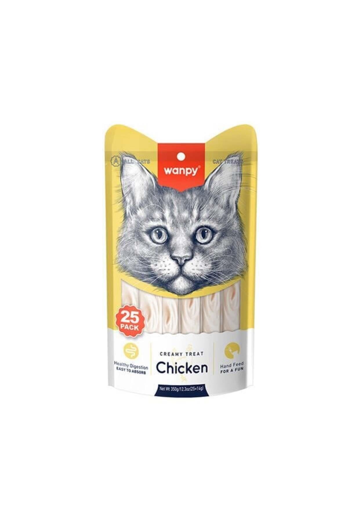 WANPY TAVUK KEDİ KREMA ÖDÜLÜ 25'Lİ
