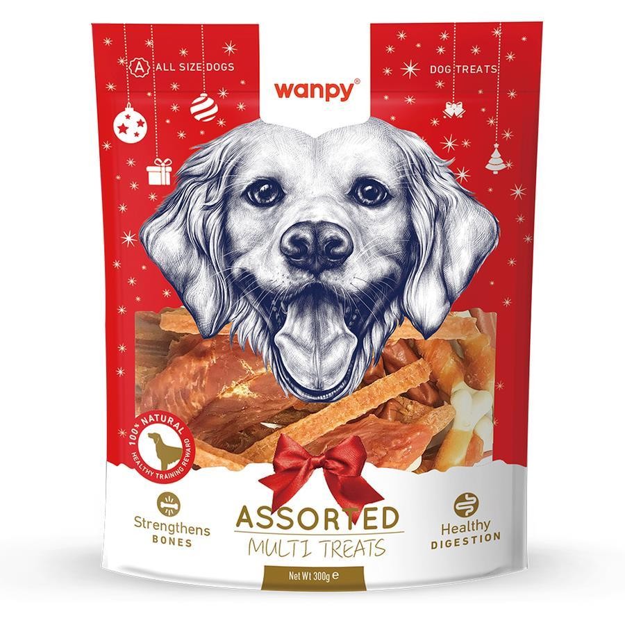 Wanpy Karışık Yılbaşı Özel Köpek Ödülü 300gr