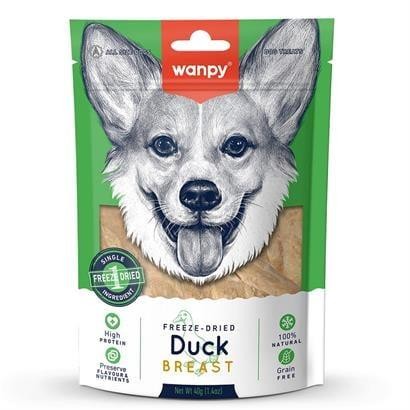 WANPY KÖPEK DONDURULARAK KURUTULMUŞ ÖRDEK GÖĞÜS