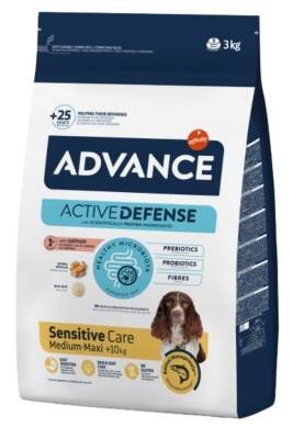 Advance Sensitive Somonlu Yetişkin Köpek Maması 3 KG