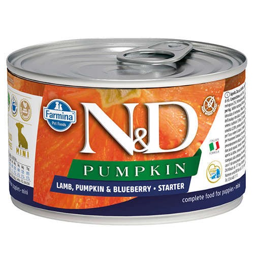 ND YAŞ MAMA YAVRU KÖPEK 140 GR LAMB PUMPKIN &BLUEBERRY