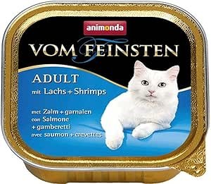 Animonda Vom Feinsten Somonlu ve Karidesli Yetişkin Kedi Konservesi 100gr