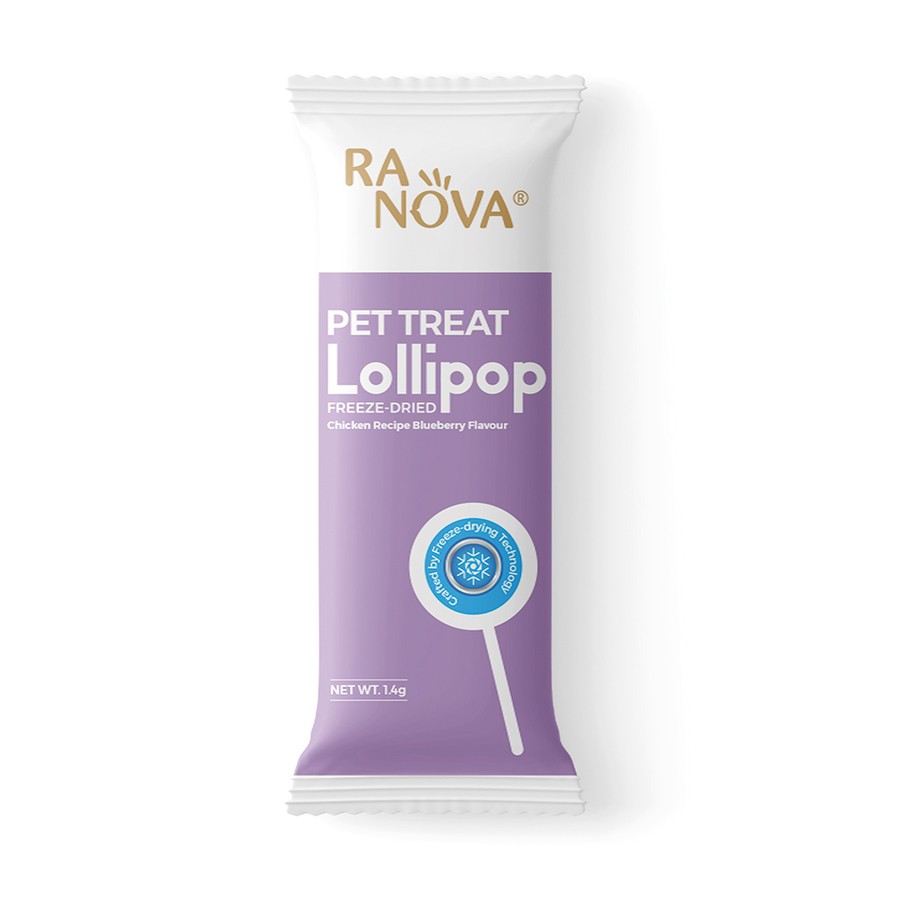 RANOVA KEDİLER İÇİN TEKLİ LOLİPOP CHİCKEN BLUEBERRY