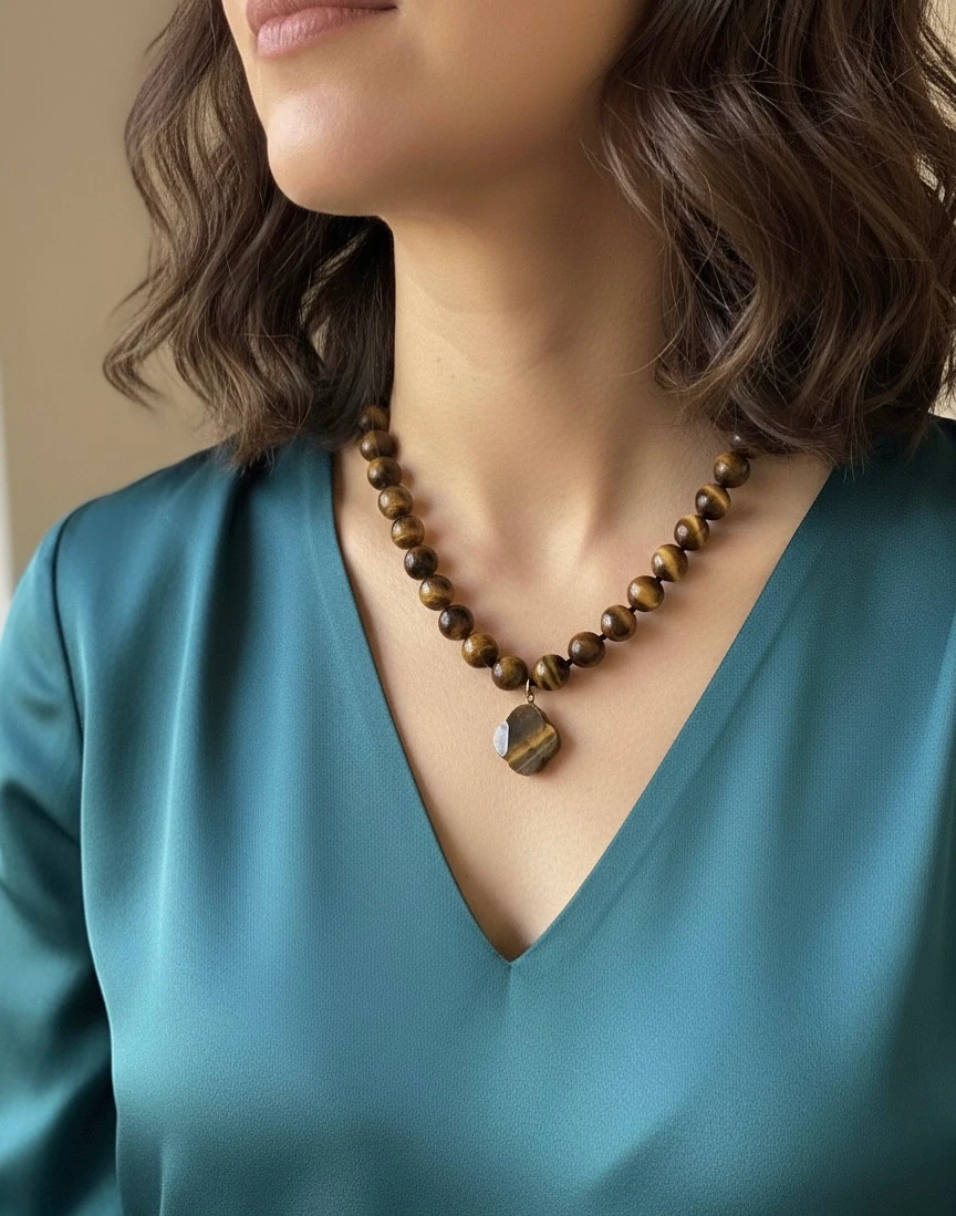 10 mm Kaplangözü kolye 