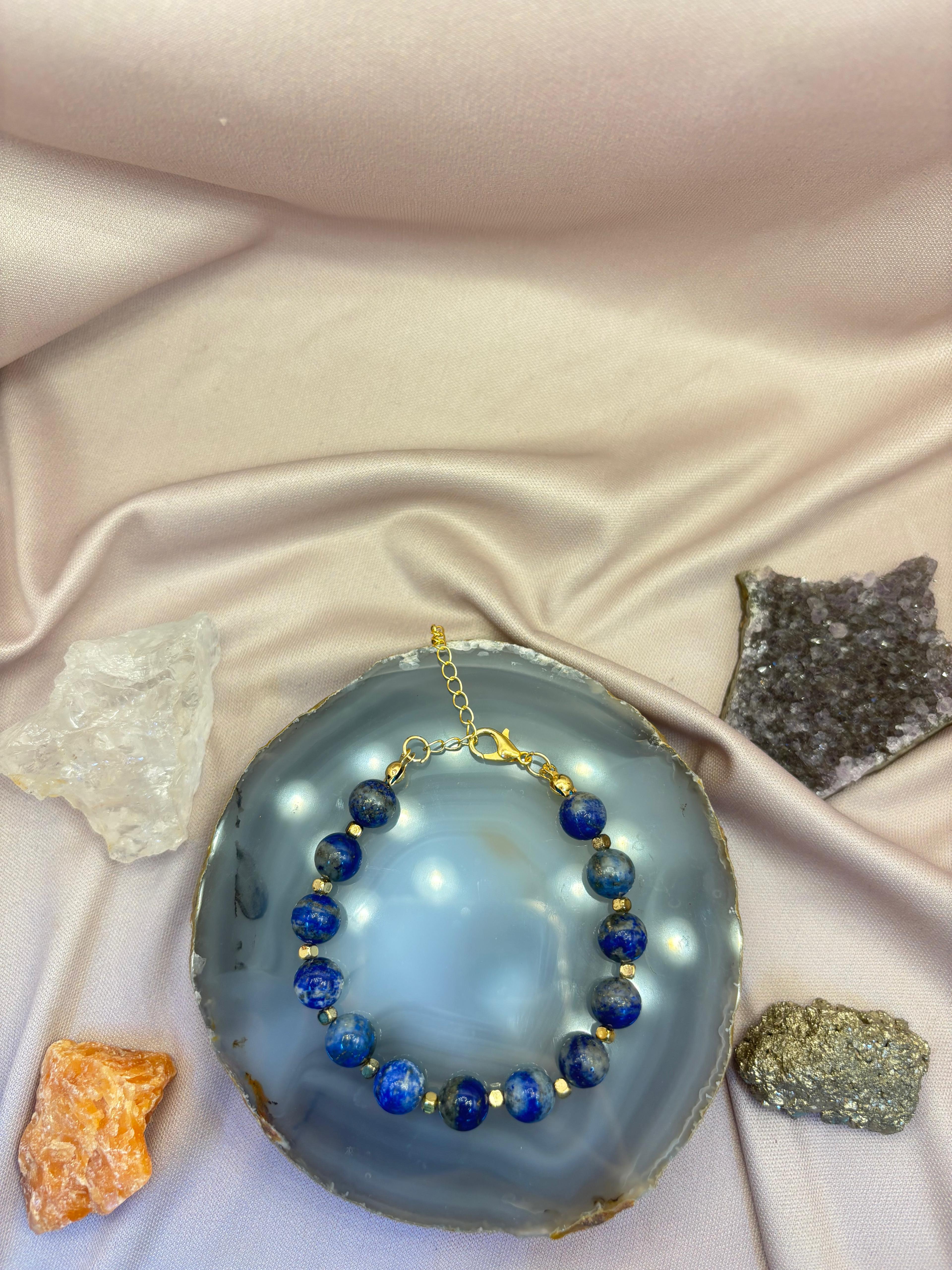 Lapis Lazuli Doğaltaş Bileklik