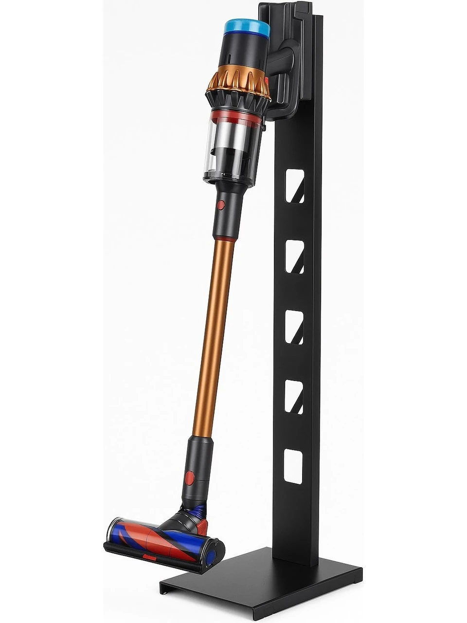 Dyson V16 Piston Animal Uyumlu Dikey Süpürge Standı Siyah Renk Dyson V16 Modeline Uyumlu