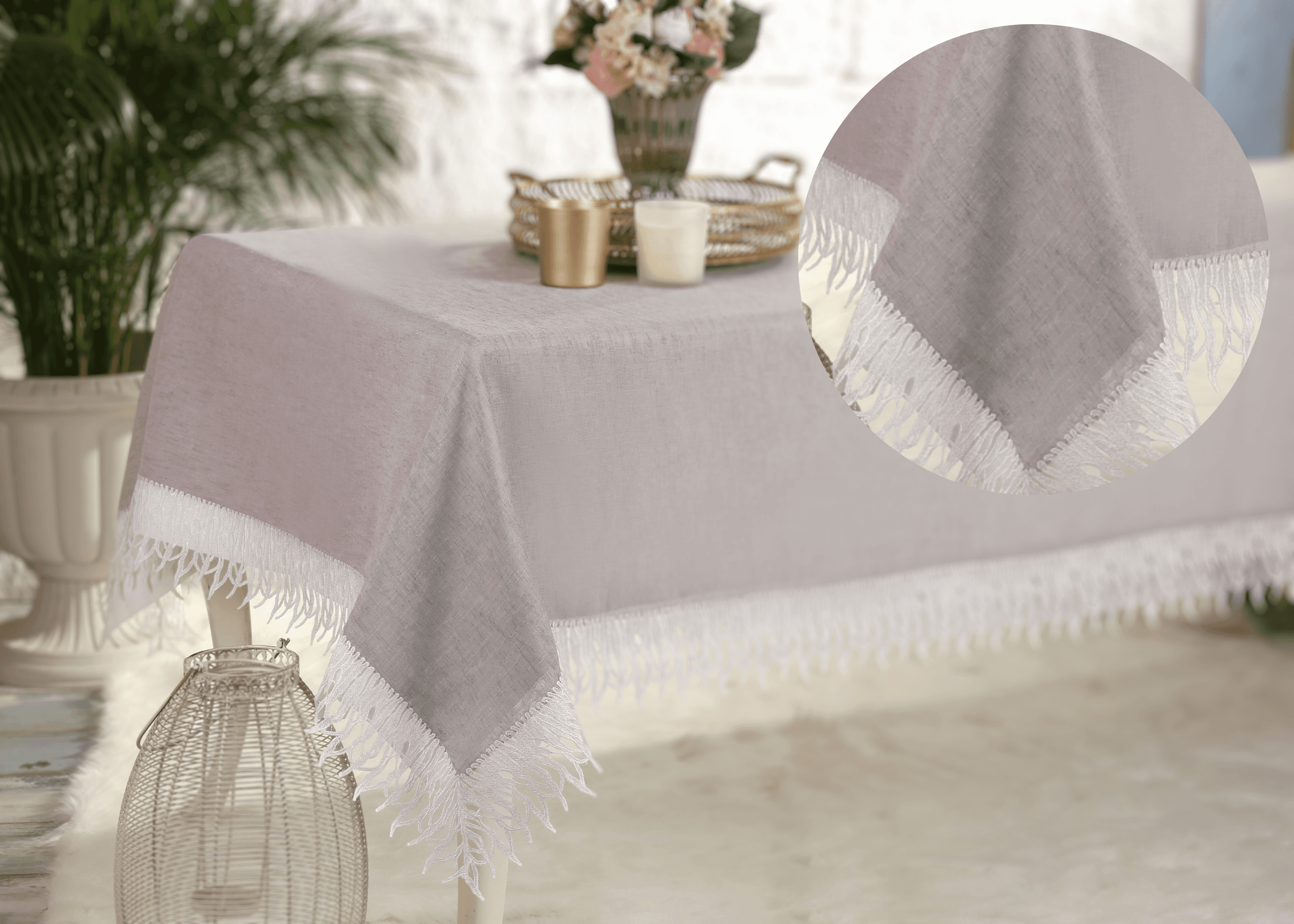 Milano Model French Lace Tablecloth