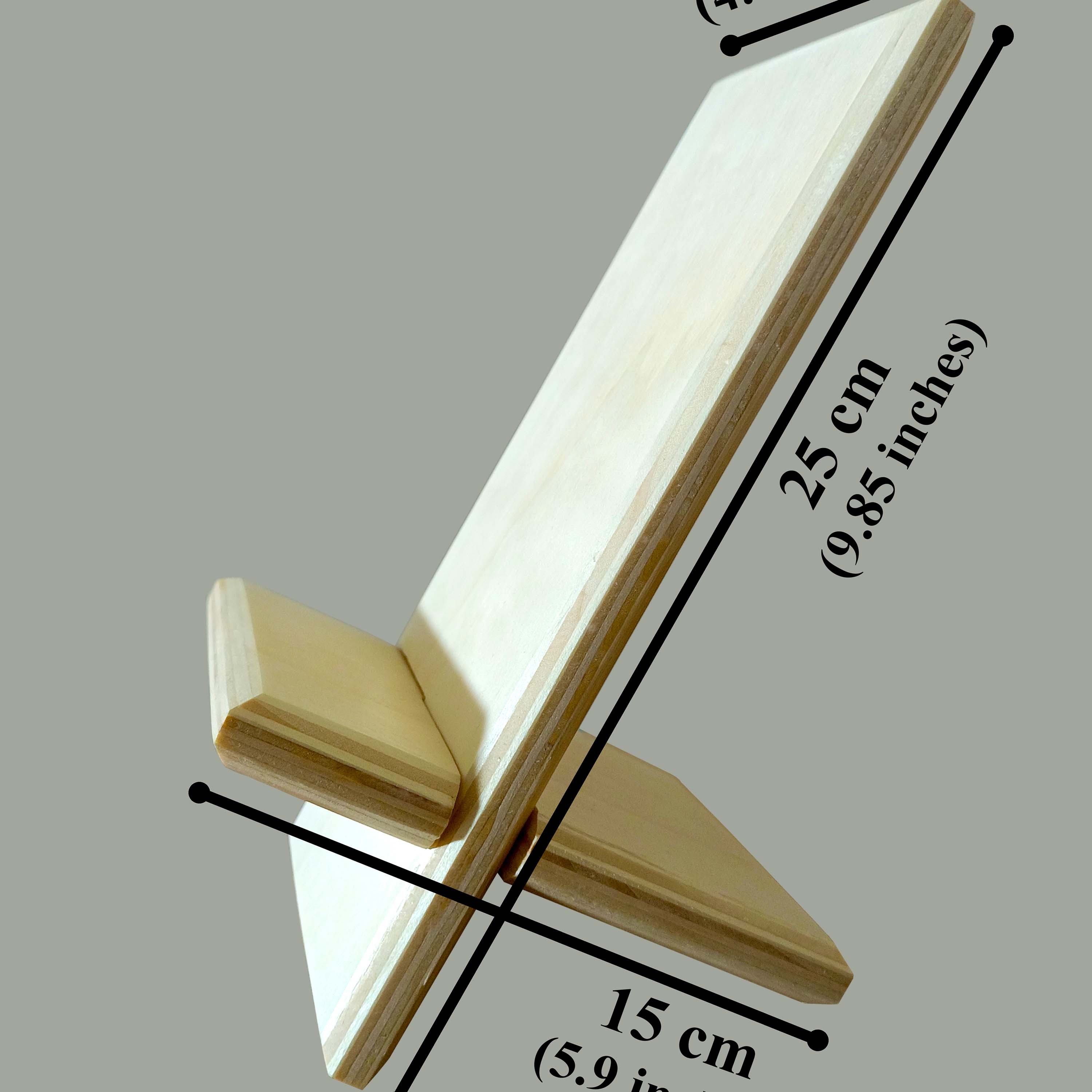 Kontrplak A5 Kitap Tutucu Stand