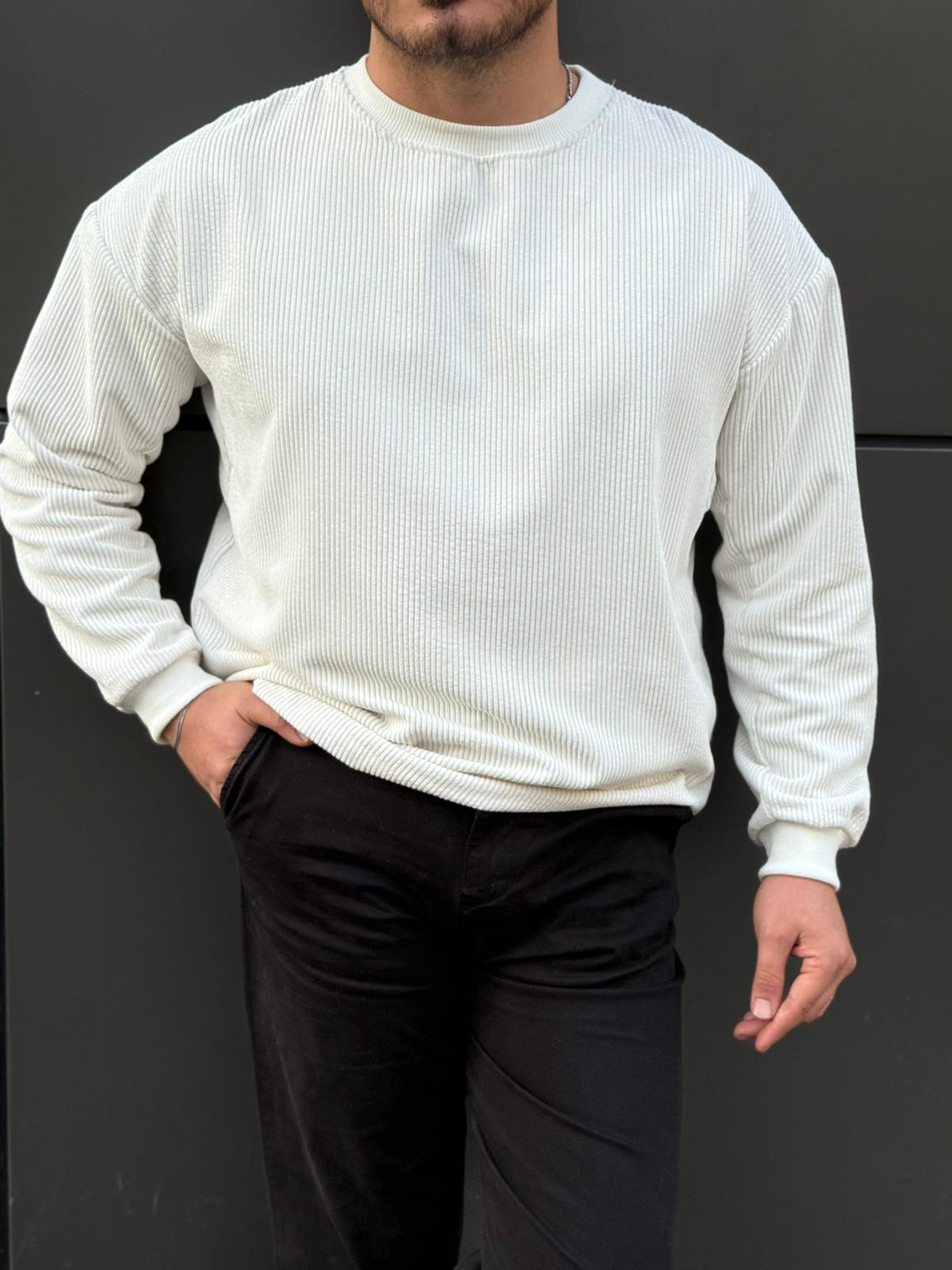 Kadife Kazak - Beyaz