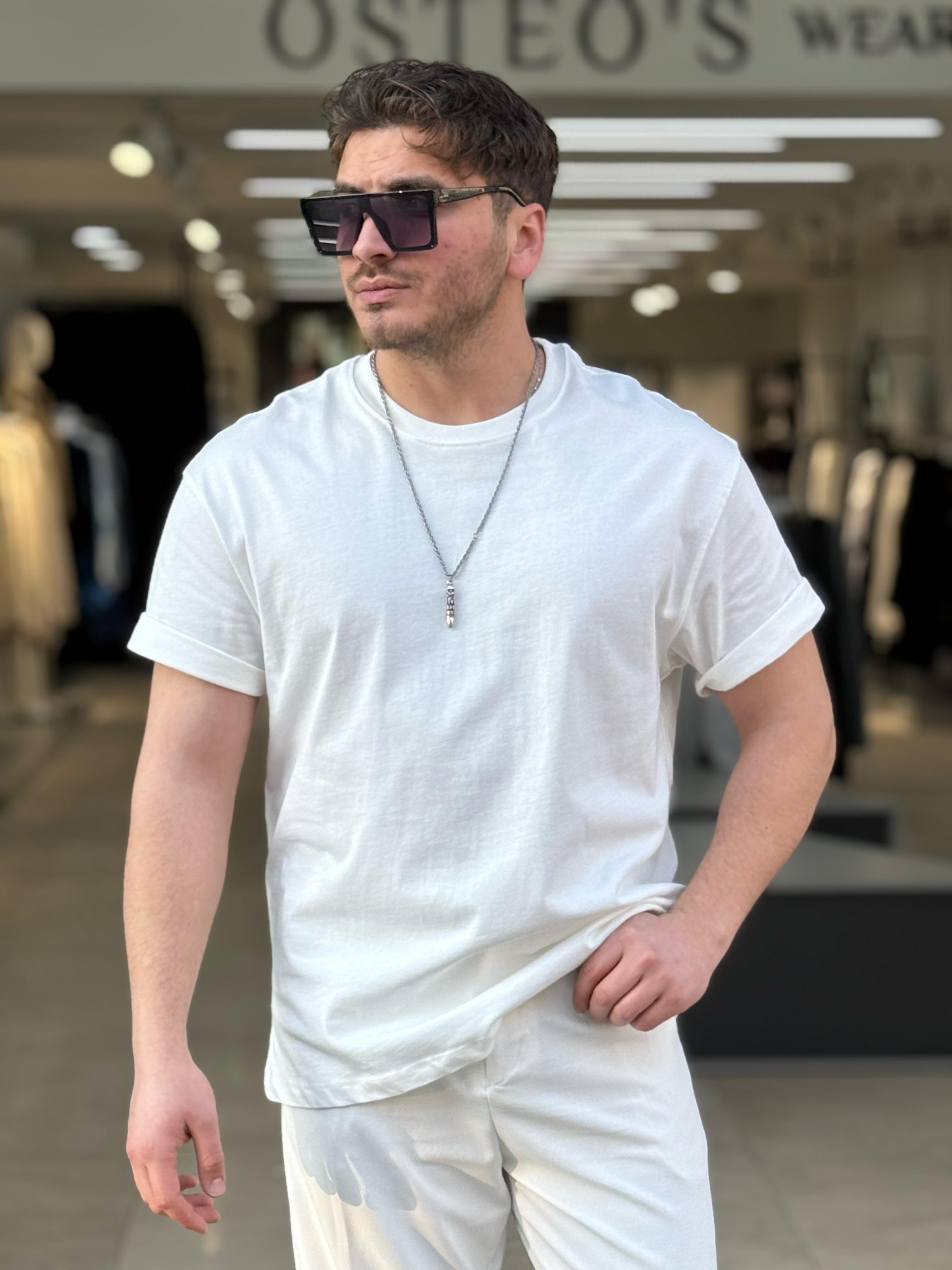 Oversize Tshirt - Beyaz