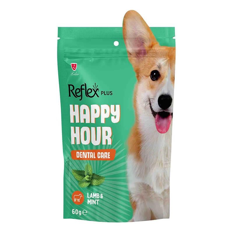 Reflex Happy Hour Ağız ve Diş Sağlığı İçin Köpek Ödül Maması 60gr