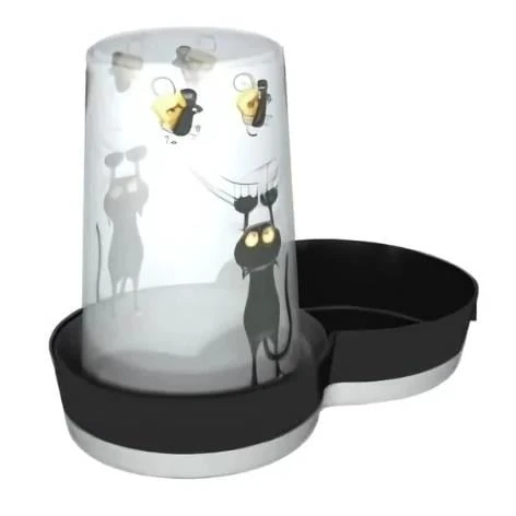 Moderna Kedi&amp;Fare Desenli Su Kabı 1,5L