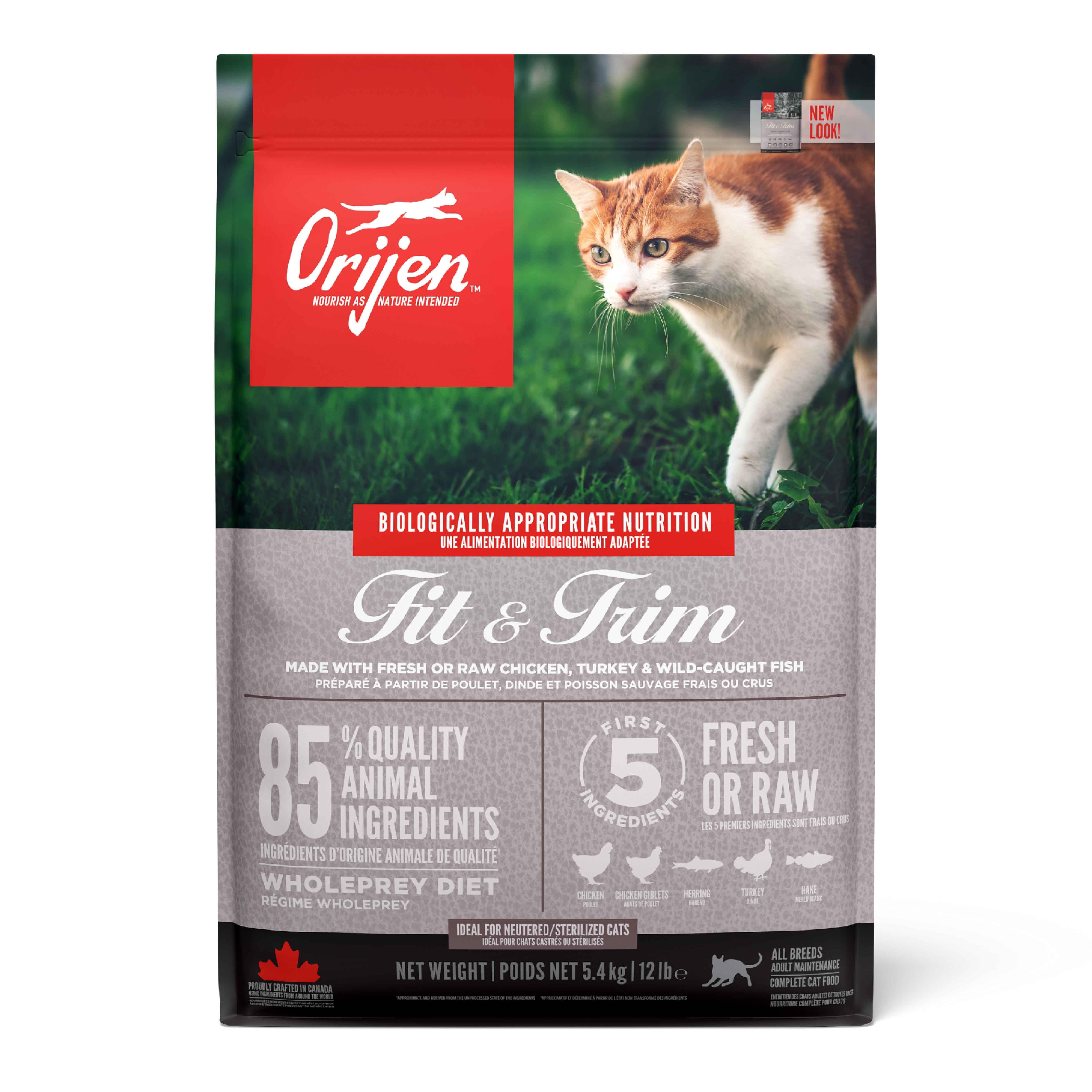 Orijen Fit &amp; Trim Kilo Kontrolü İçin Kedi Maması 5.4 kg