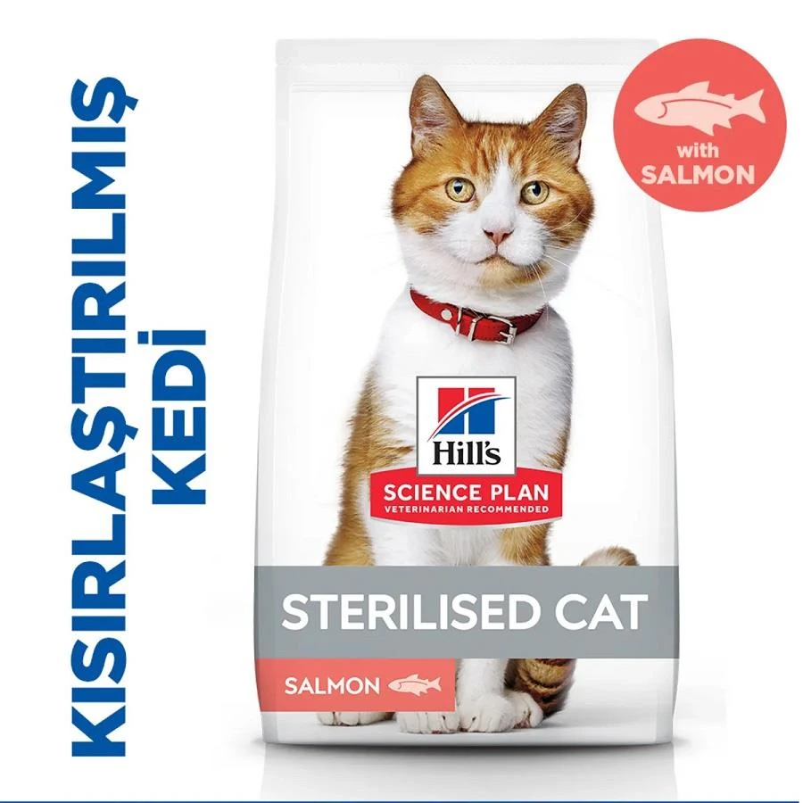 Hill's SP Somon Kısırlaştırılmış Yetişkin Kedi Maması 1.5KG