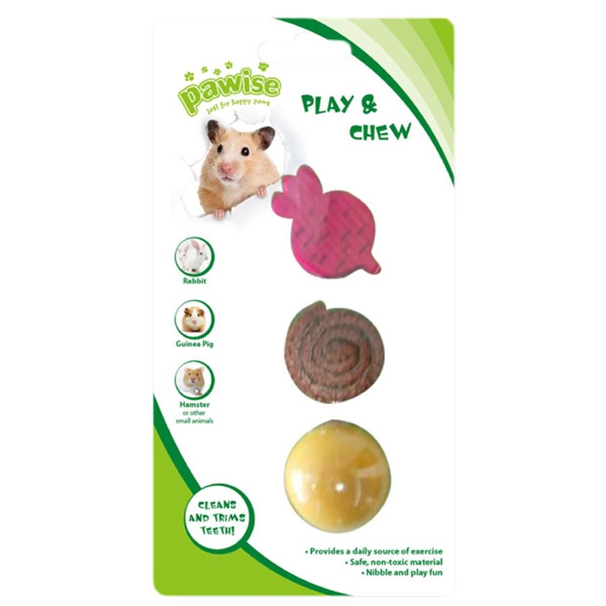 Pawise Doğal Yenebilir Kemirme Oyuncağı No:2