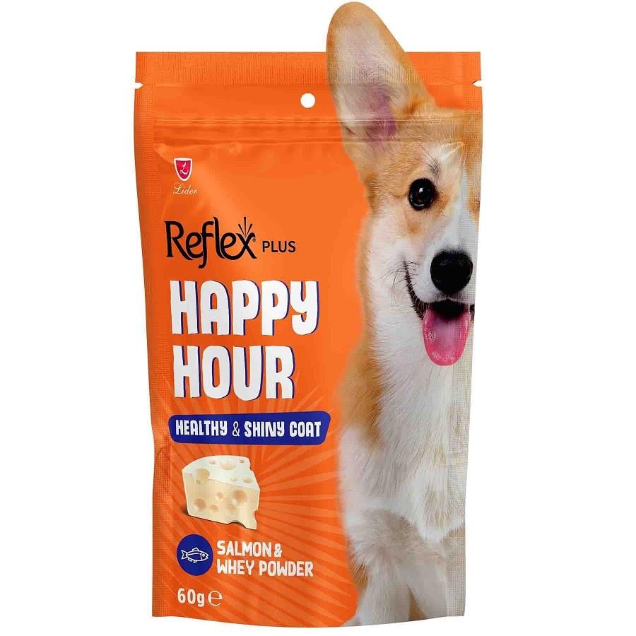 Reflex Happy Hour Tüyler İçin Destekleyici Köpek Ödülü 60 G