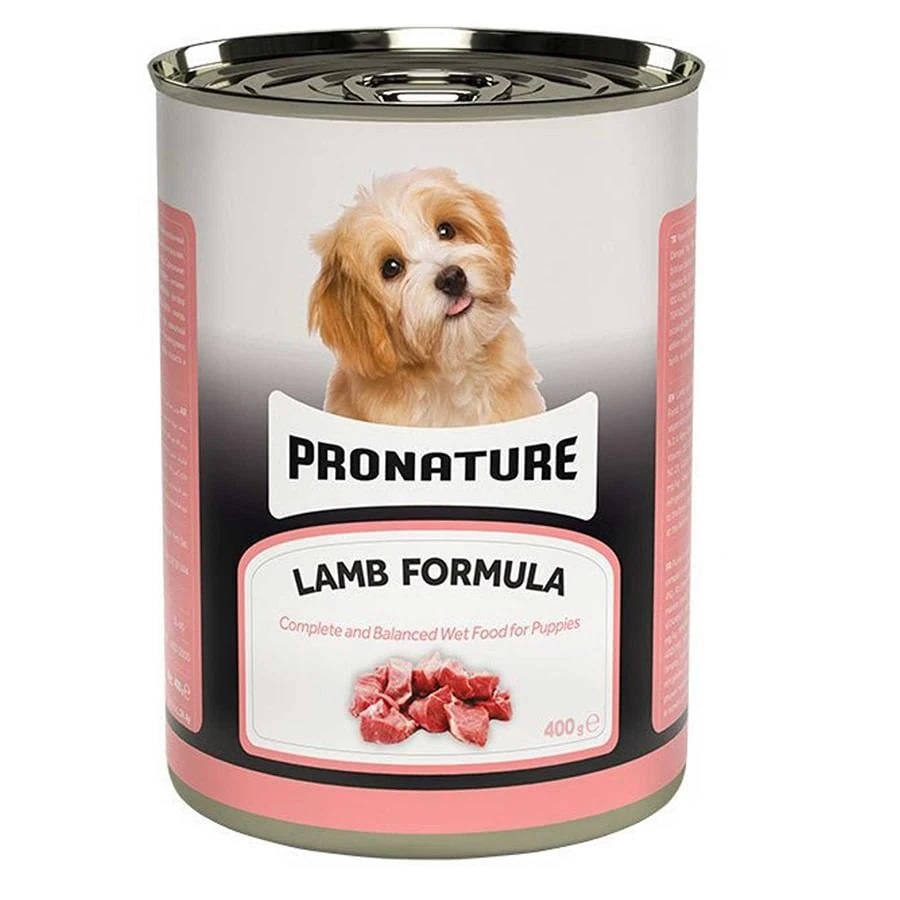 Pronature Kuzu Etli Yavru Köpek Konservesi 400gr