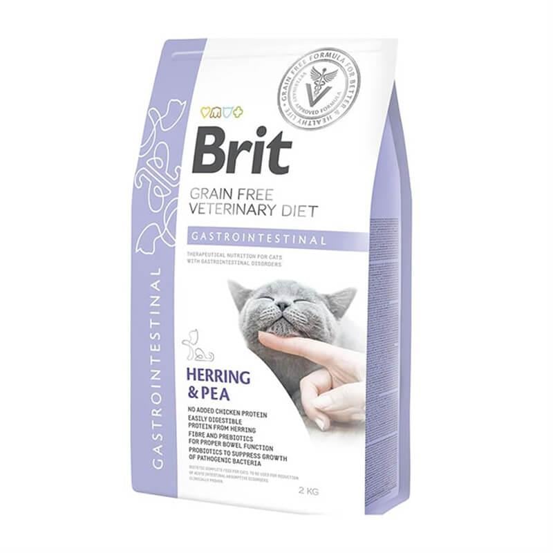 Brit Veterinary Diets Gastrointestinal Tahılsız Kedi Maması 2 Kg