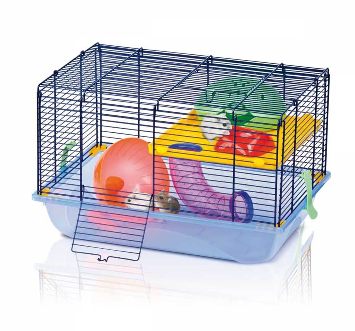 IMAC Criceti 9 Hamster Kafesi Lacivert Mavi 45x26,5x27,5 Cm