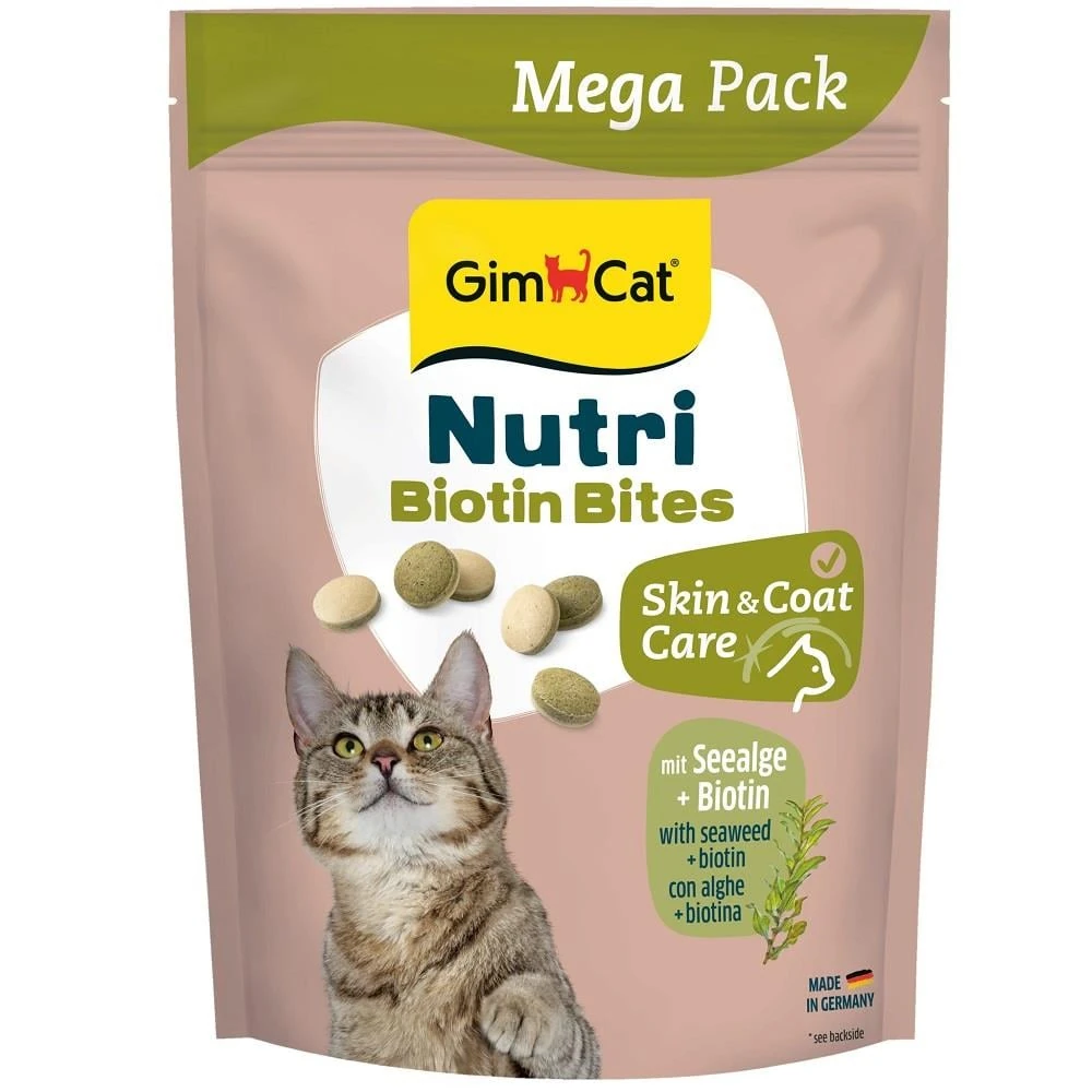 Gimcat Nutri Biyotinli Deniz Yosunlu Kedi Ödülü 425 gr