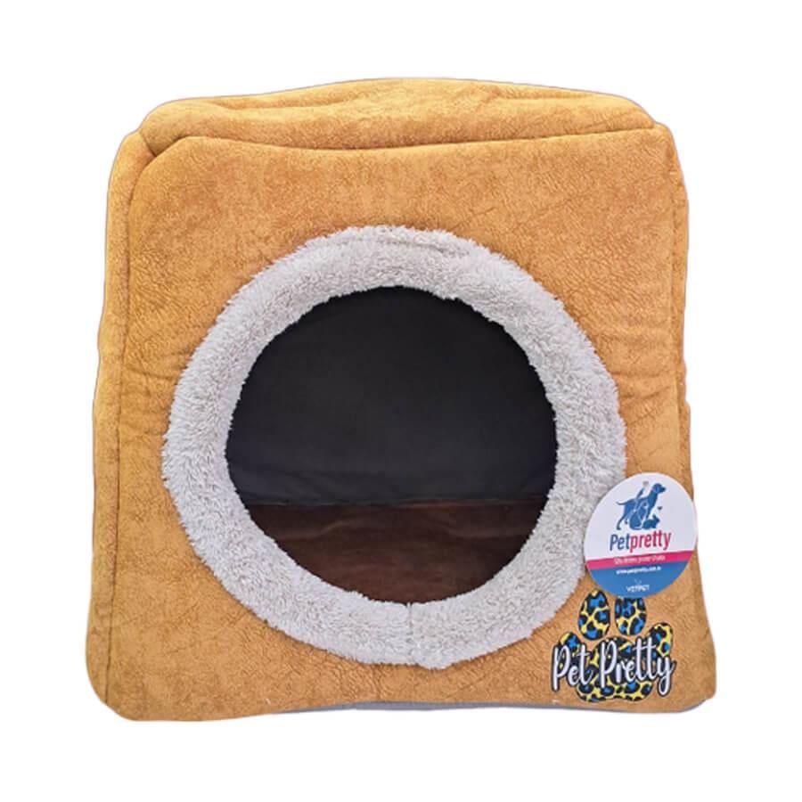 Pet Pretty Comfort Üç Fonksiyonlu Yuva Hardal