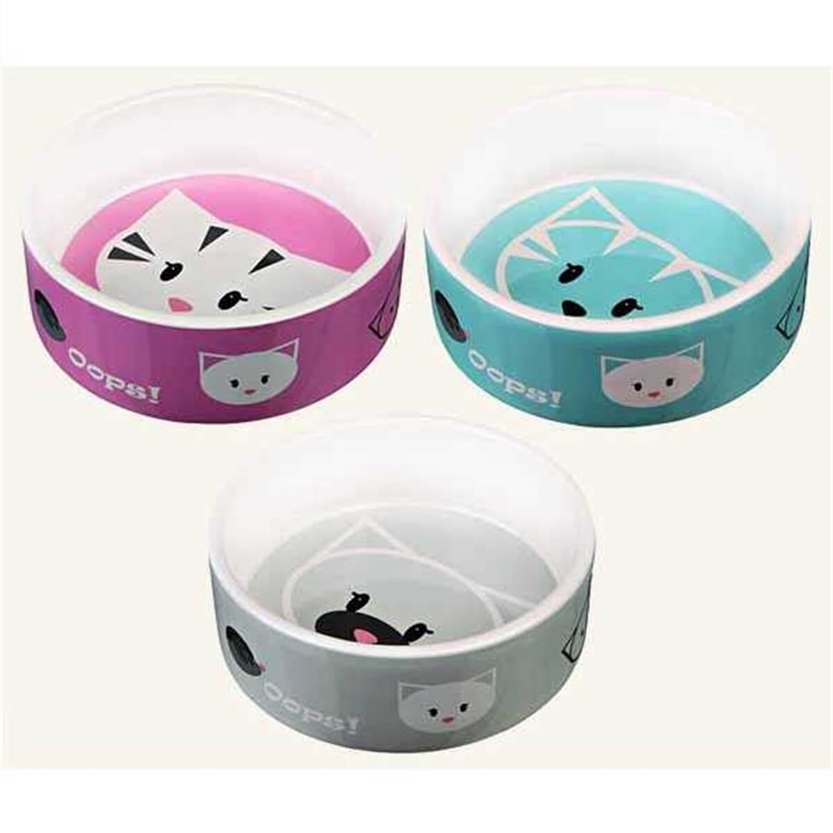 Trixie Kedi Seramik Mama Su Kabı 0.3lt 12 cm - 1 Adet