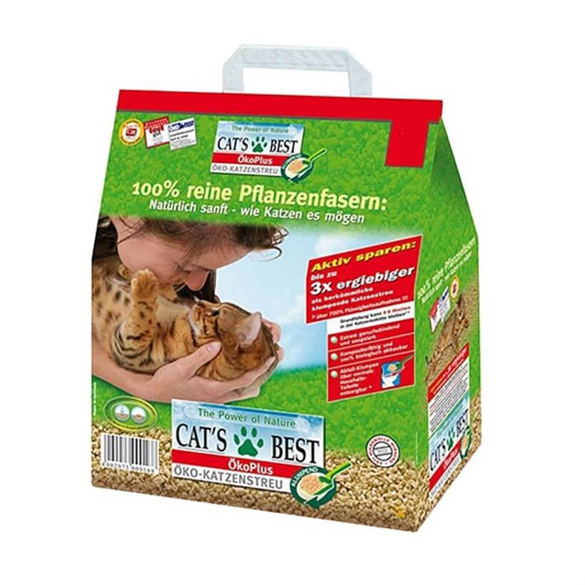Cats Best Öko Plus 10 Lt. Organik Kedi Kumu 4.3 Kg