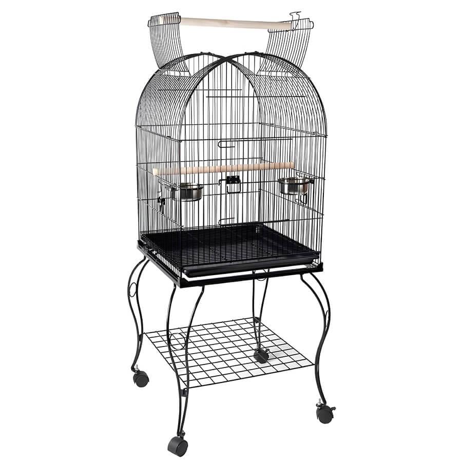 DaYang Eurogold Ayaklı Tekerlekli Papağan Kafesi 51x51x129 cm