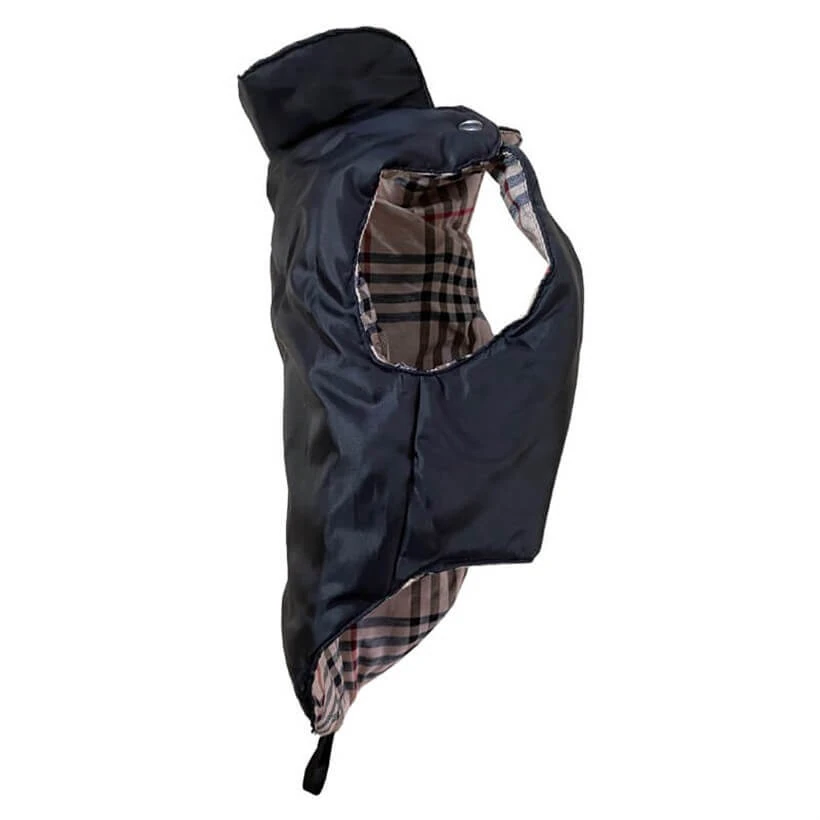 Petpretty Bacco Milano Yağmurluk Siyah 6XL