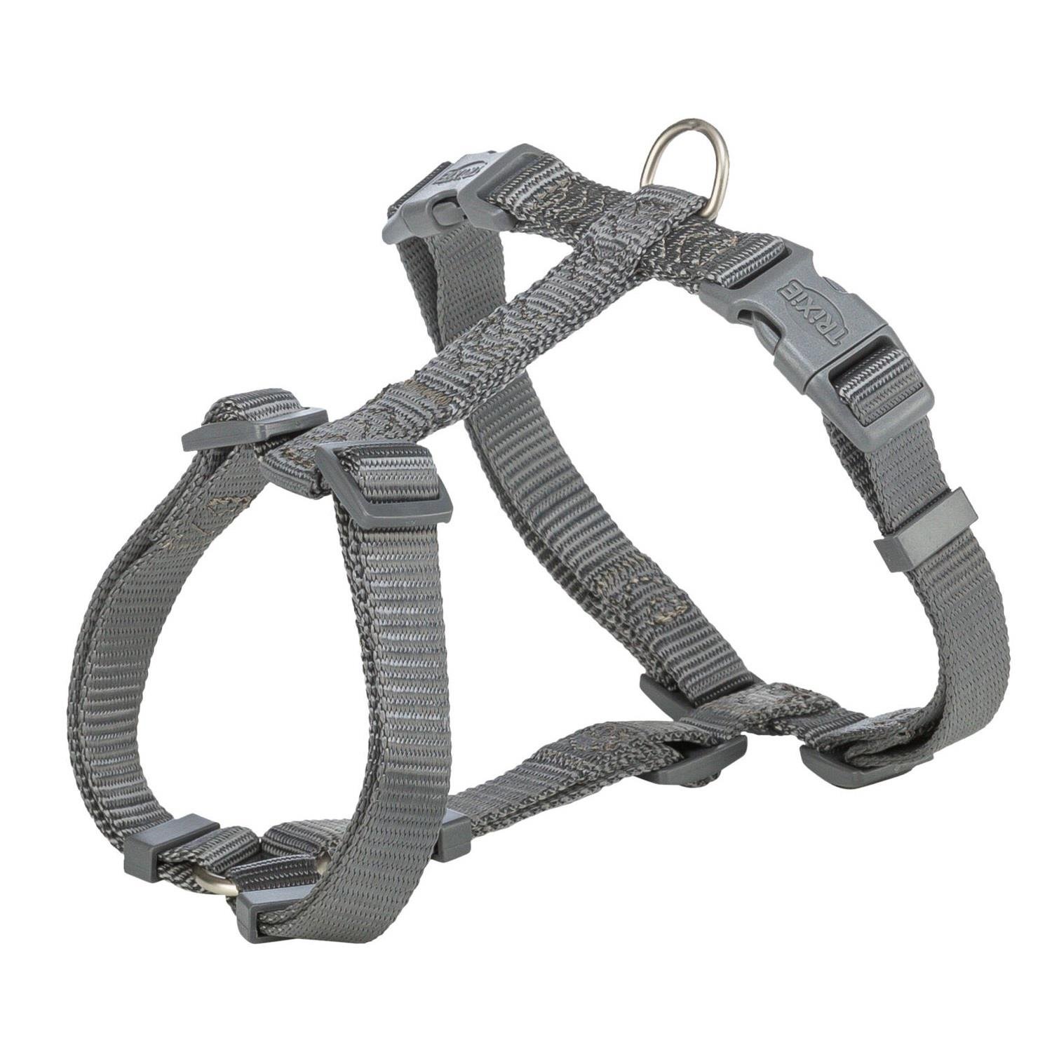 Trixie Premium Köpek H Tipi Göğüs Tasması M/L :52/75 Cm/20 mm Grafit