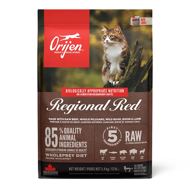 Orijen Regional Red Tahılsız Kedi Maması 5,4 Kg