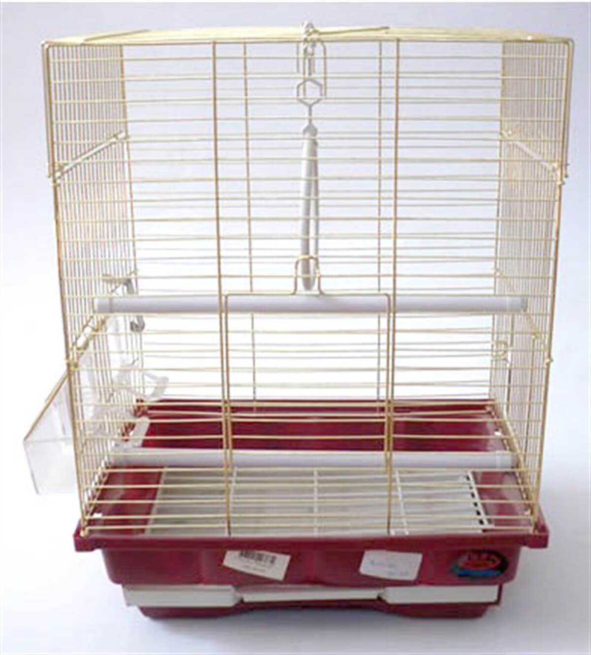 Dayang Düz İki Kapılı Muhaabbet Kafesi 30x23x39 Cm