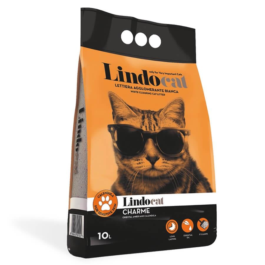 Lindocat Charme Amber Kokulu Kedi Kumu 10L