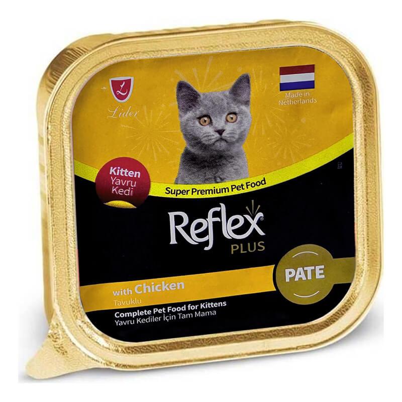 Reflex Plus Pate Tavuklu Yavru Kedi Konservesi 85 GR