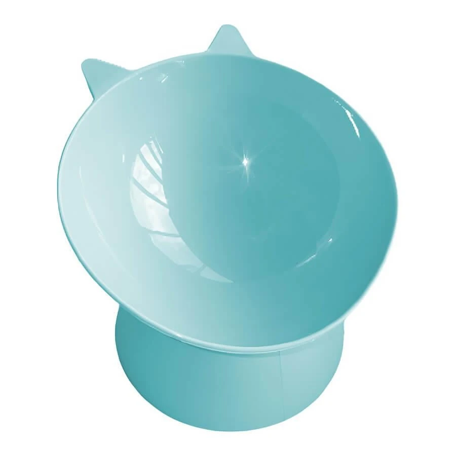 Pet Corn Kedi ve Küçük Köpek Mama Kabı Mavi