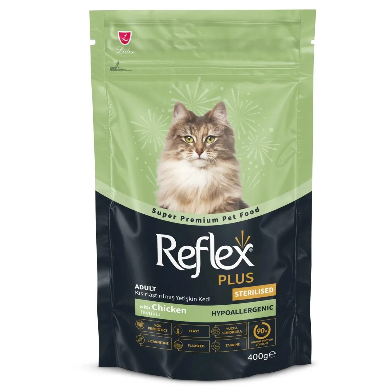 Reflex Plus Hipoalerjenik Tavuklu Kısır Kedi Maması 400 Gr