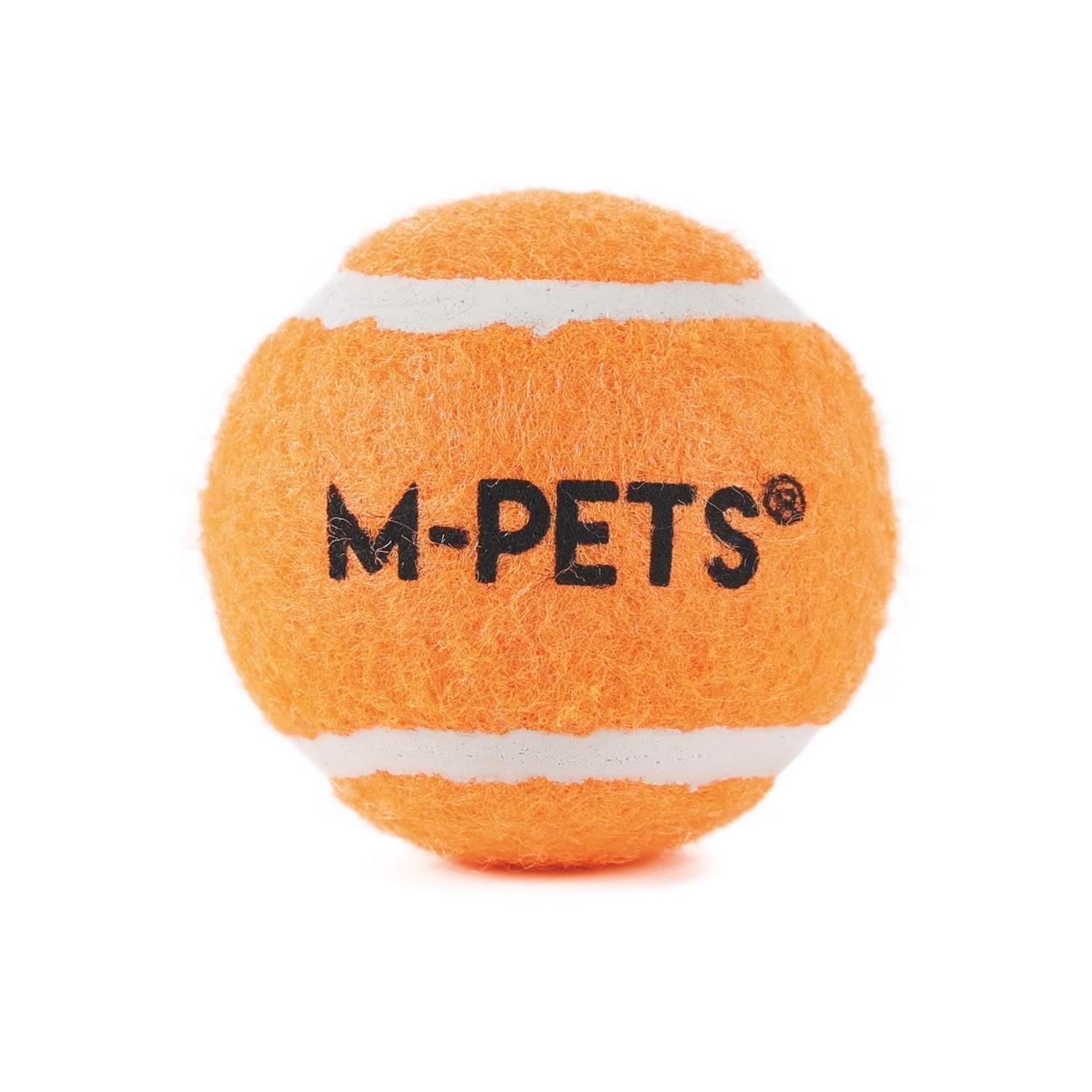 M-Pets Hop Tenis Topu Turuncu 5 Cm 3'lü