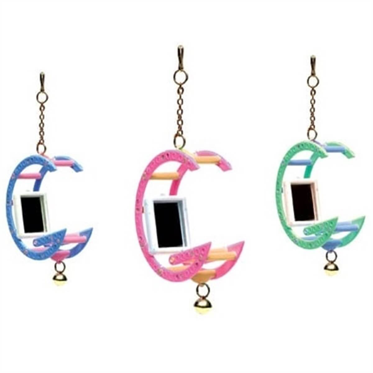 Fit Fly Kuşlar İçin Aynalı G Salıncak