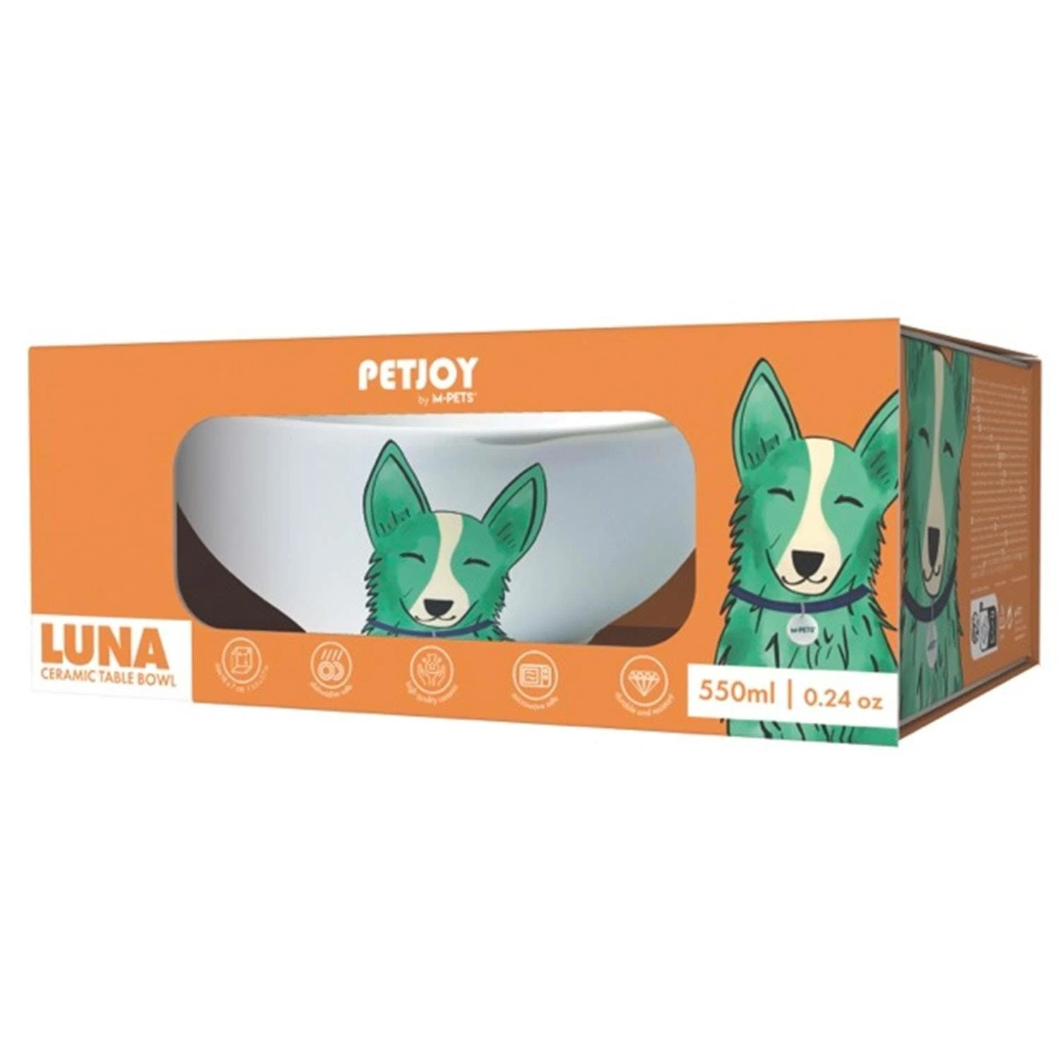 M-Pets Luna Seramik Mama Kabı 550 Ml